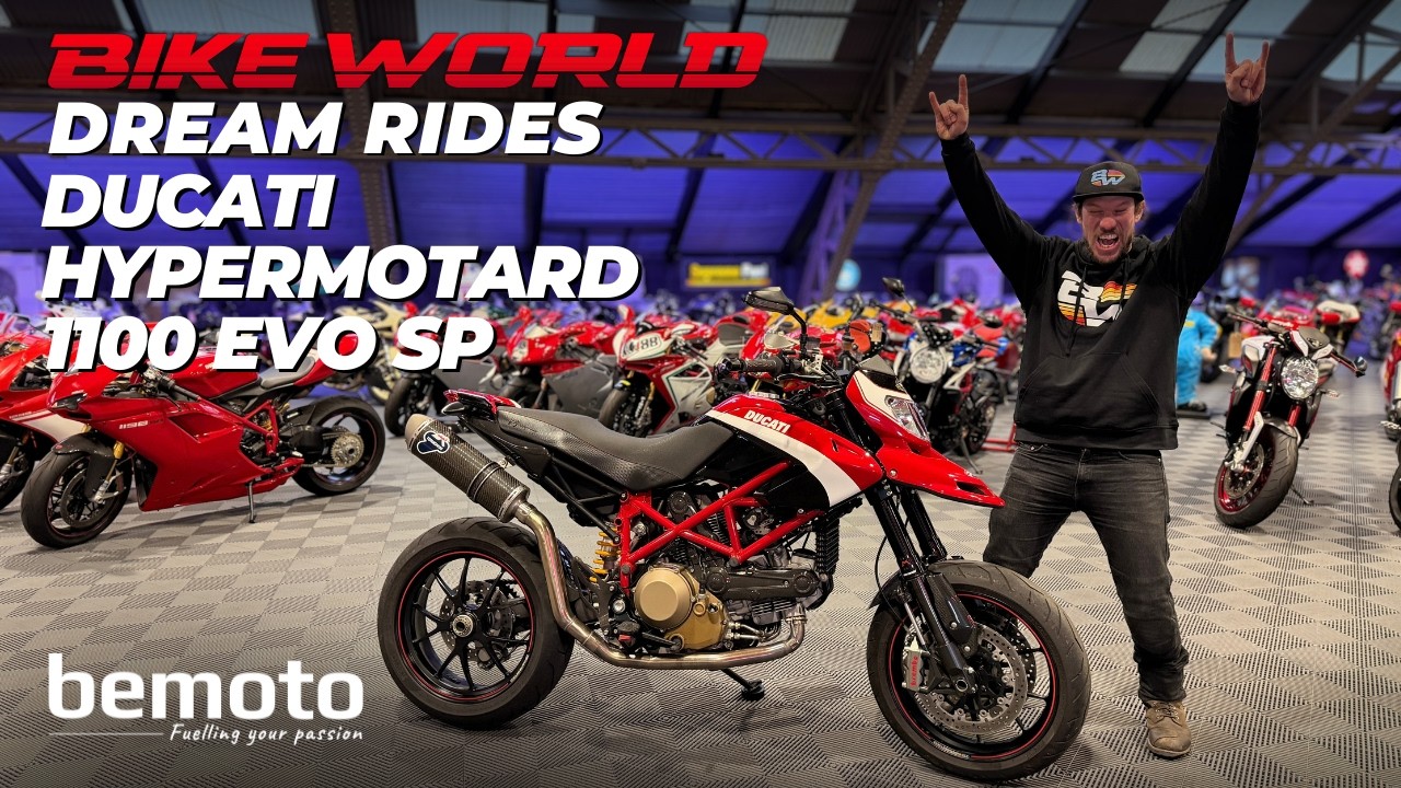 МОТОЦИКЛЫ МЕЧТЫ | DUCATI HYPERMOTARD 1100 EVO SP