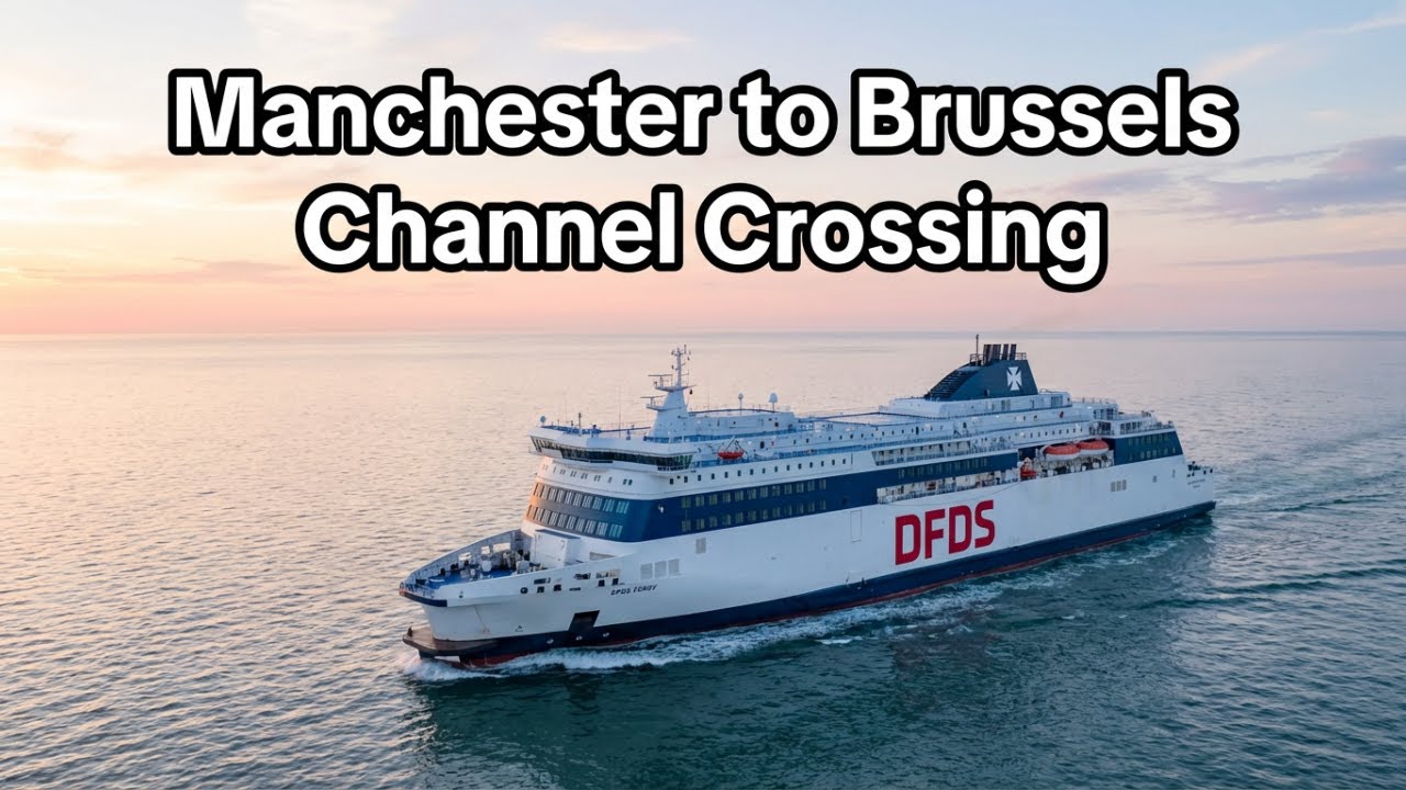 Driving UK to Brussels: The Channel Crossing Experience 🚗 | Episode 4