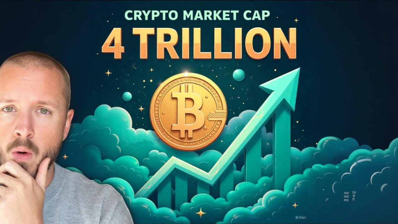 CRYPTO HIT 4 TRILLION FOR THE FIRST TIME EVER!