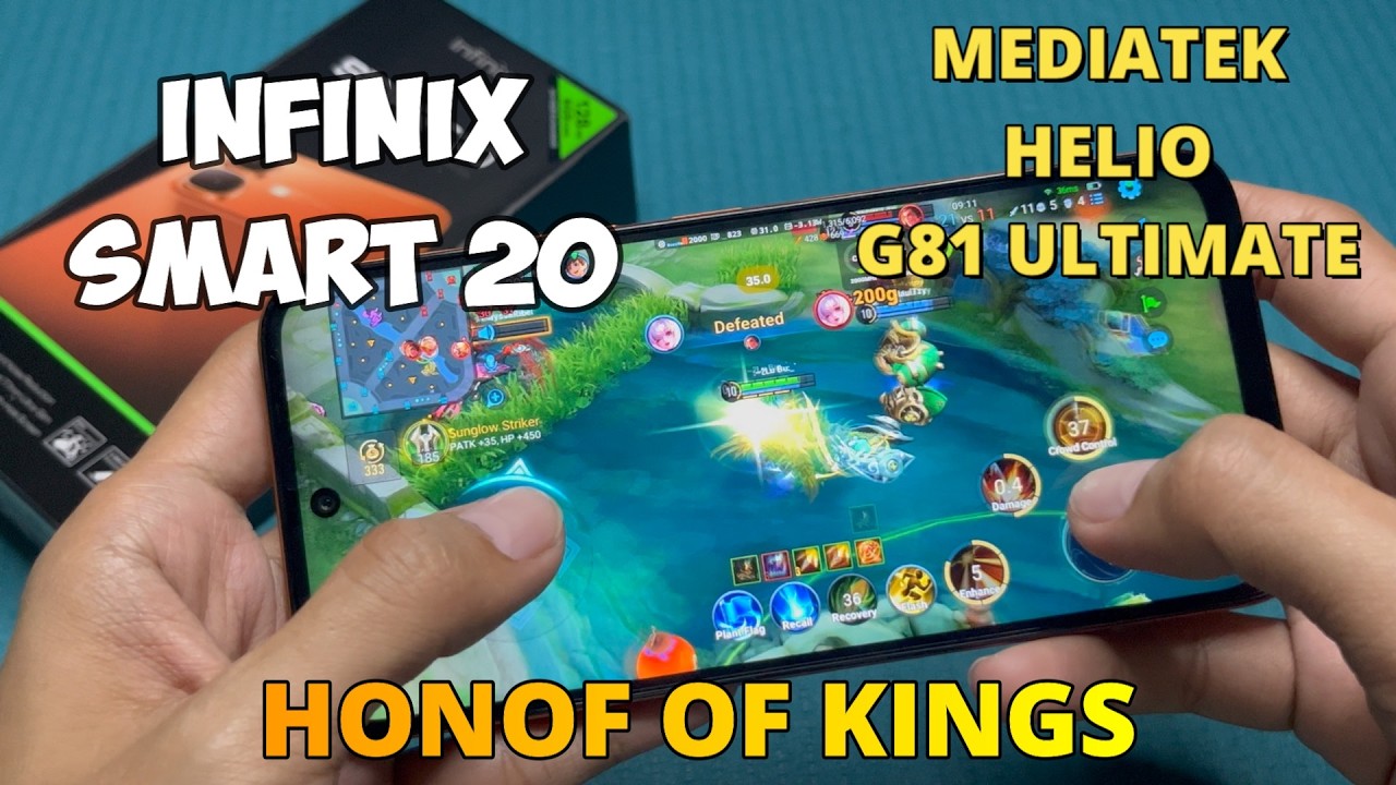 Honor of Kings in Infinix Smart 20