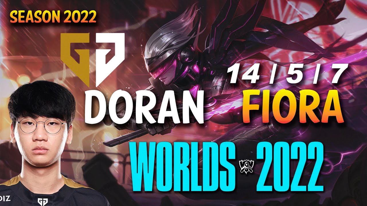 Gen Doran FIORA vs JAX Top - NA Ranked - WORLDS 2022