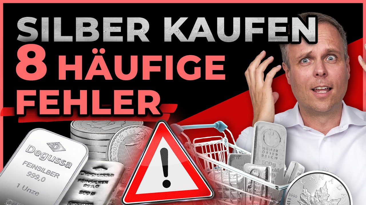 8 Fehler beim Silberkauf, die Sie unbedingt vermeiden sollten!