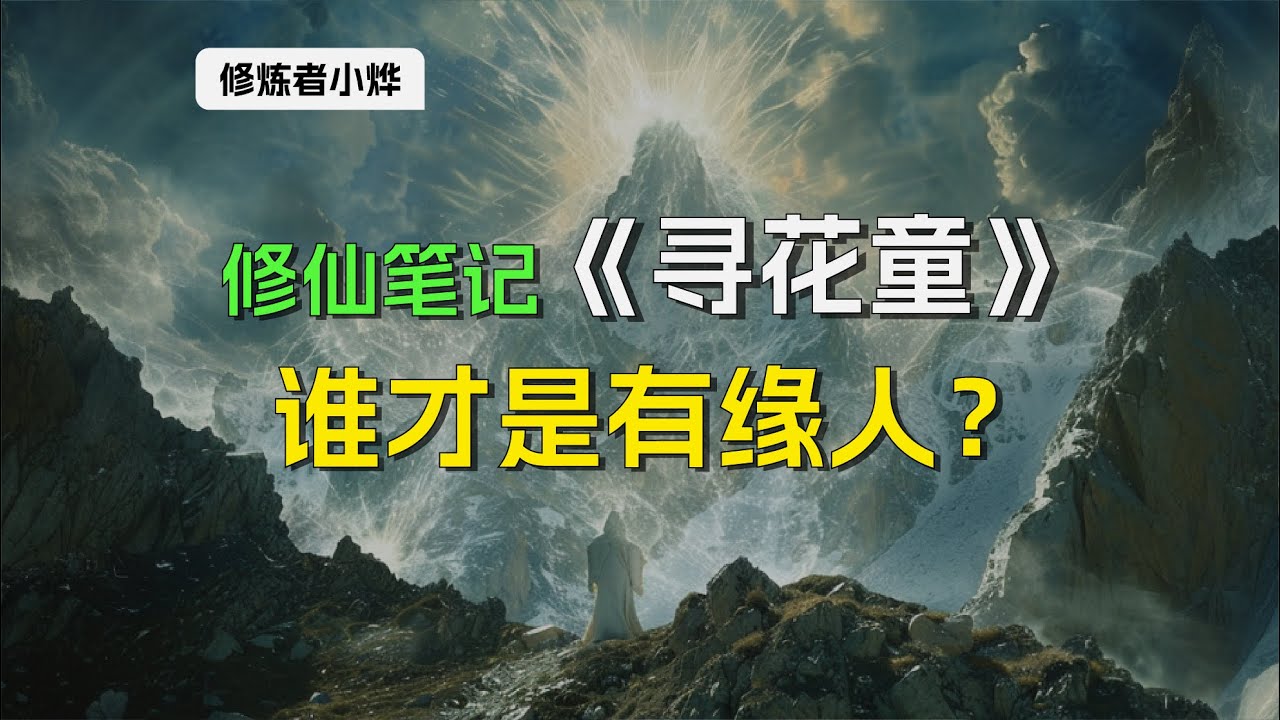 修仙，谁才是有缘人？| 法不轻传，法不贱卖；古往今来，口传心授；未曾见面，何谈机缘；行动佐证，不信徒言；人品不够，半点不教