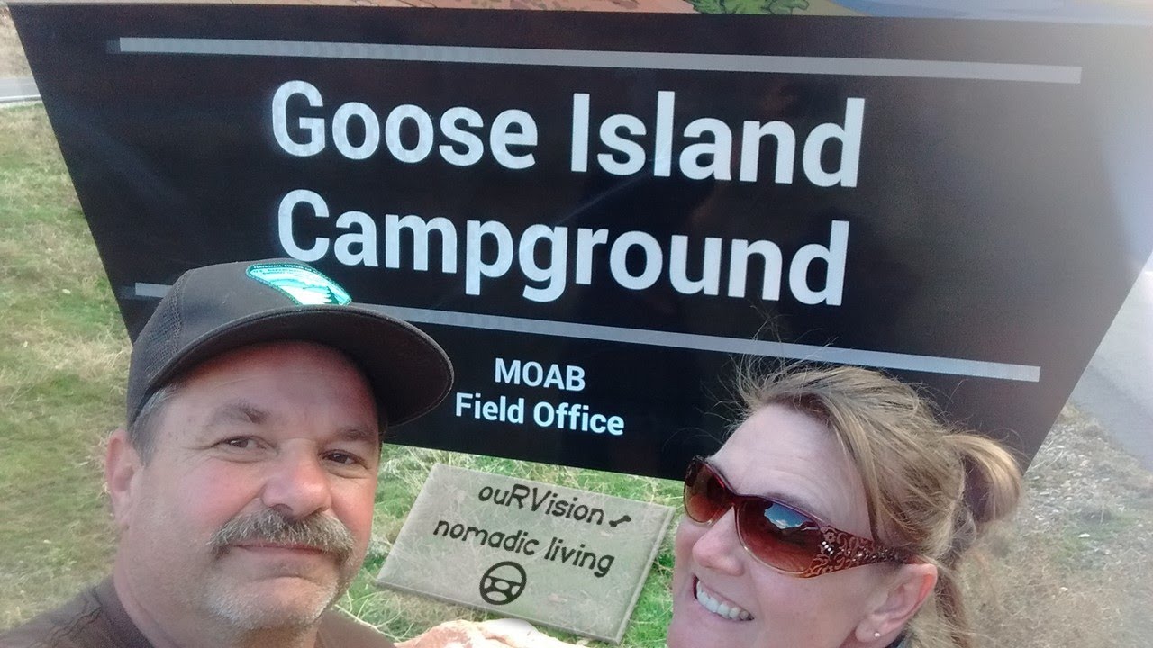 How to be a camp host Camphosting @ Goose Island BLM Campground Moab, Utah