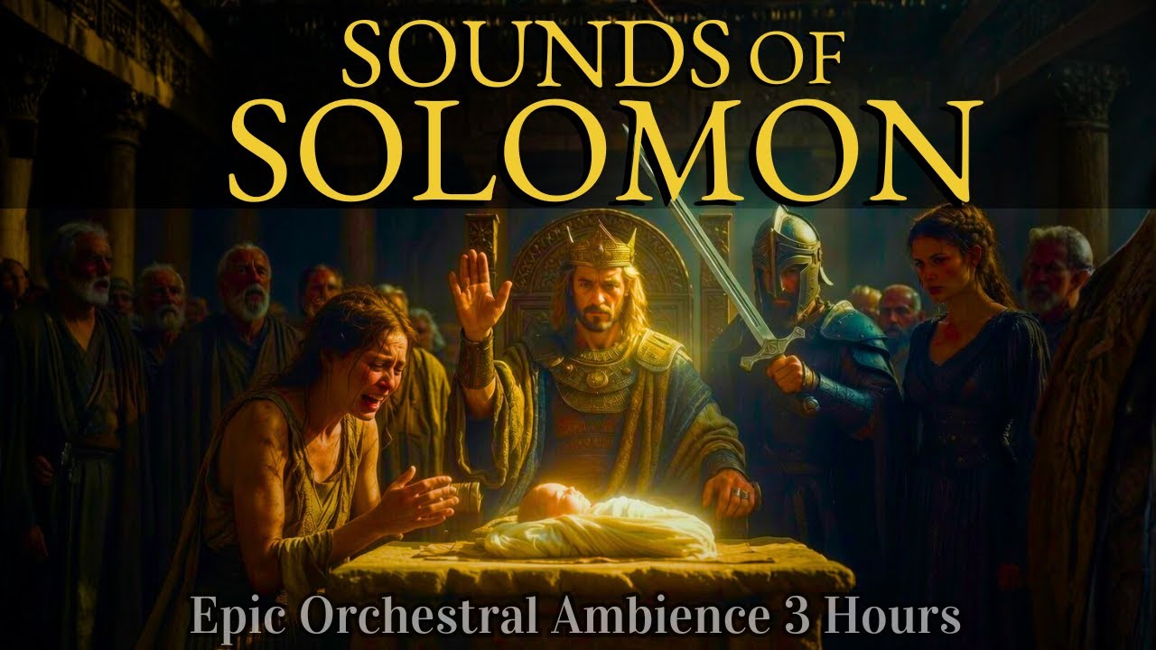 Sounds Of Solomon | 3 Hour Cinematic Biblical Instrumental Soundtrack (King Solomon’s Wisdom)
