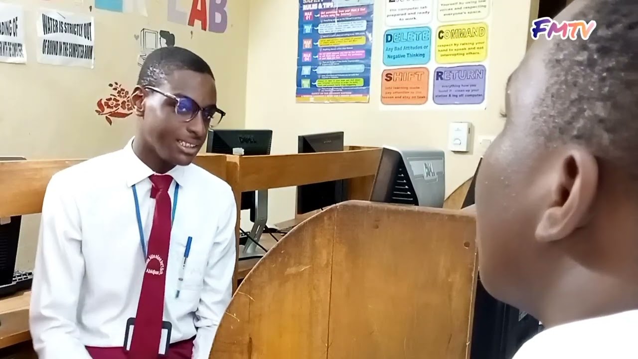 OUR NEW PREFECTS SPEAKS TO FOUNTAIN TV