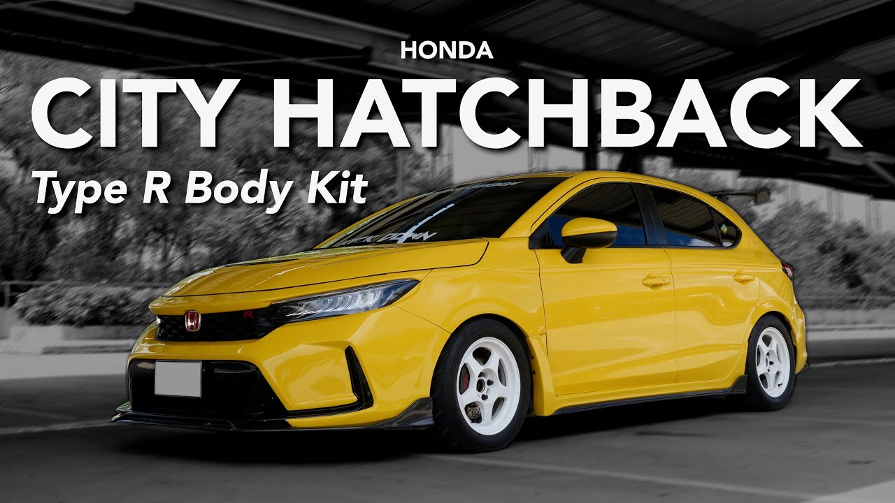 แนวทางการแต่ง Honda City Hatchback Type R Body Kit