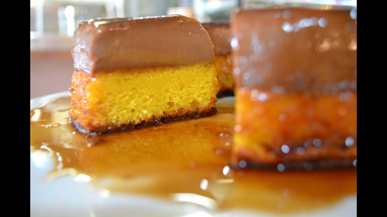 Bolo de Cenoura com Pudim de Chocolate (Passo a passo da calda!) - Daisuki Doces #23