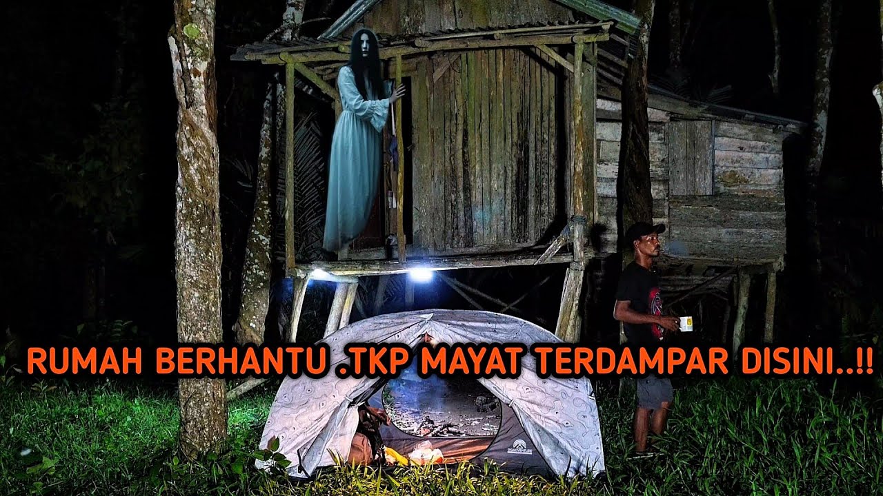 HOROR‼️NGINAP RUMAH BERHANTU .PASANG CCTV LOKASI MAYAT TERDAMPAR DISINI 