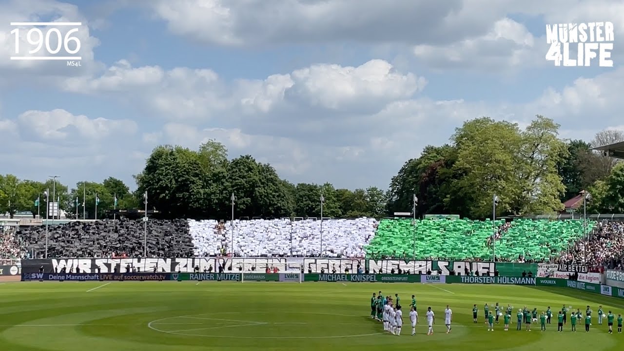 Fanmarsch & Saisonfinale - SC Preußen Münster 2:1 FC Köln - Regionalliga 2021/2022