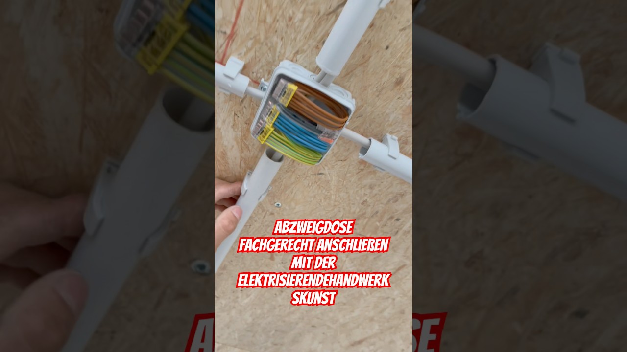 #abzweigdose #diy #sparkle #germany #elektroinstallation