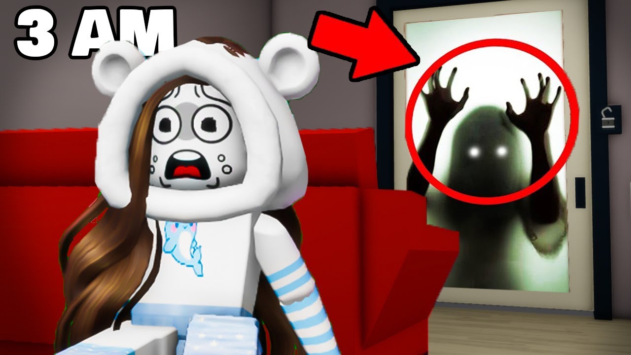ALLE 3 DI NOTTE NELLA CASA PIU' INFESTATA DI BROOKHAVEN ROBLOX!
