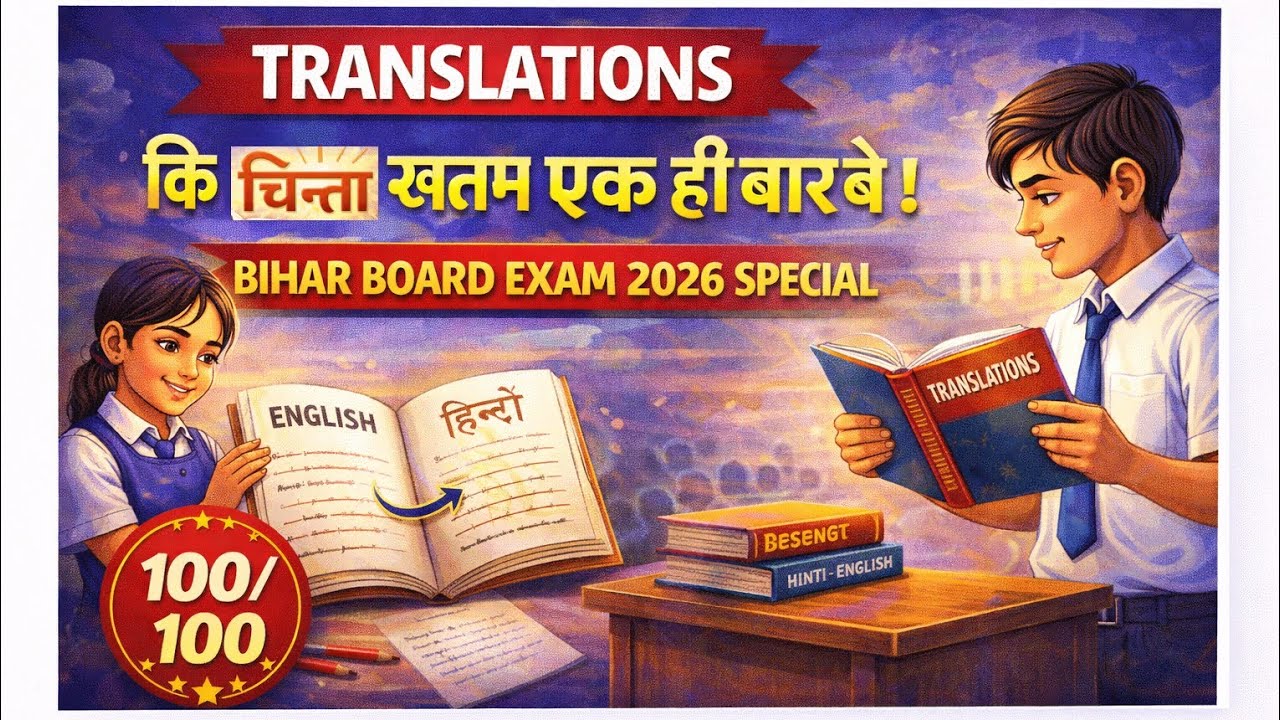 TRANSLATIONS कि चिन्ता खतम एक ही बार बे | BIHAR BOARD EXAM 2026 SPECIAL