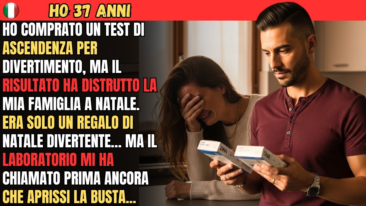 HO COMPRATO UN TEST DI ASCENDENZA PER DIVERTIMENTO, MA IL RISULTATO HA DISTRUTTO LA MIA FAMIGLIA...