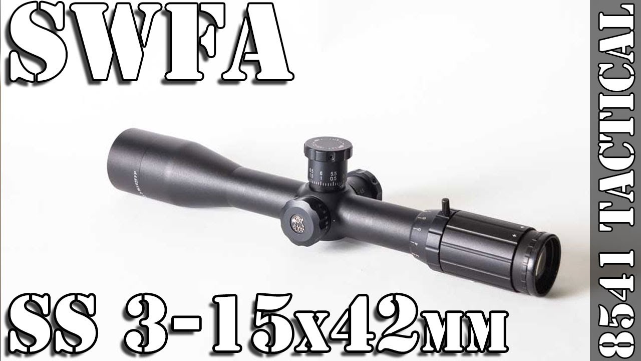 Обзор прицела SWFA SS 3-15x42mm