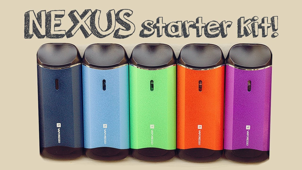 The Nexus By Vaporesso! Its Got Built In Temperature Control!