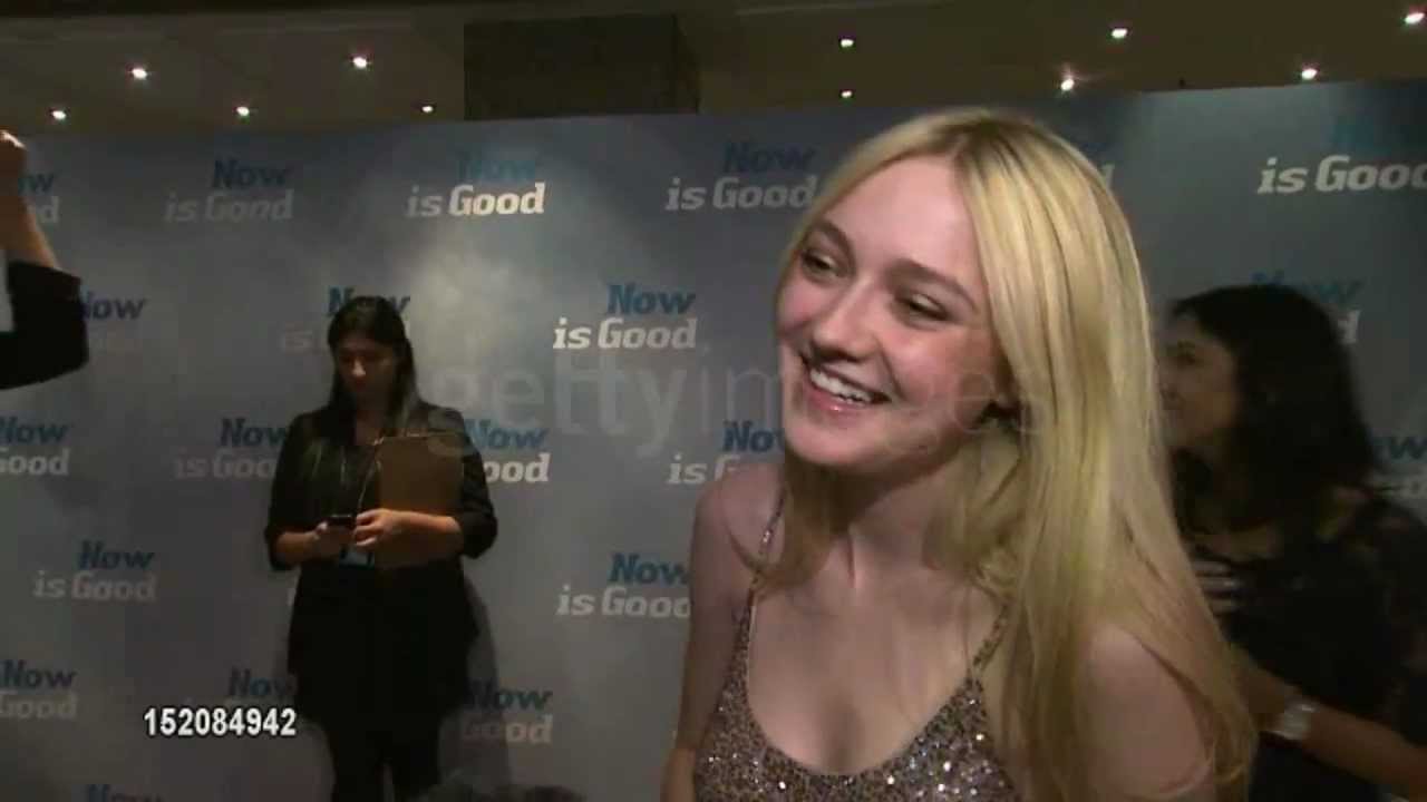 Dakota Fanning at the premiere of Now is Good