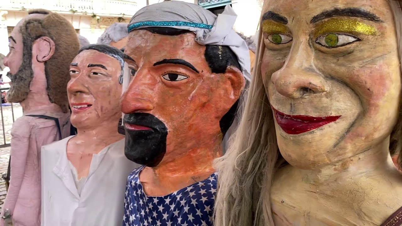 Bonecos do Berbigão do Boca - Carnaval 2026 - Florianópolis/SC
