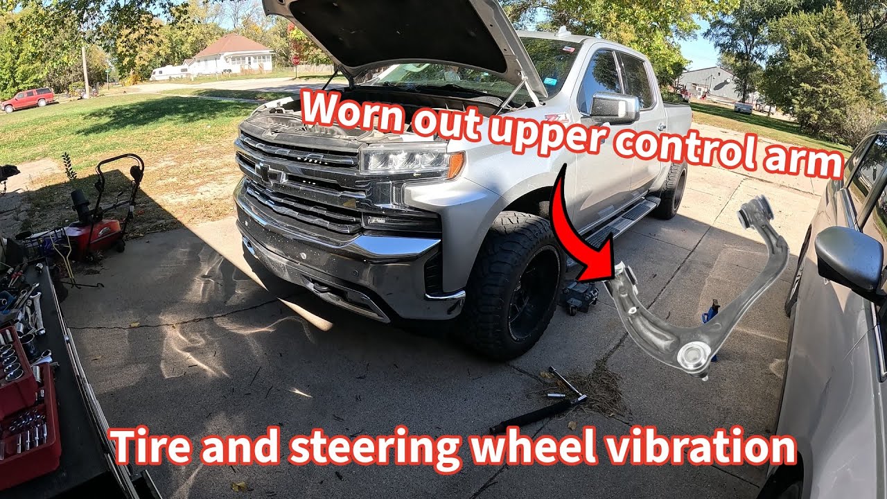 2021 silverado upper control arm REPLACE!