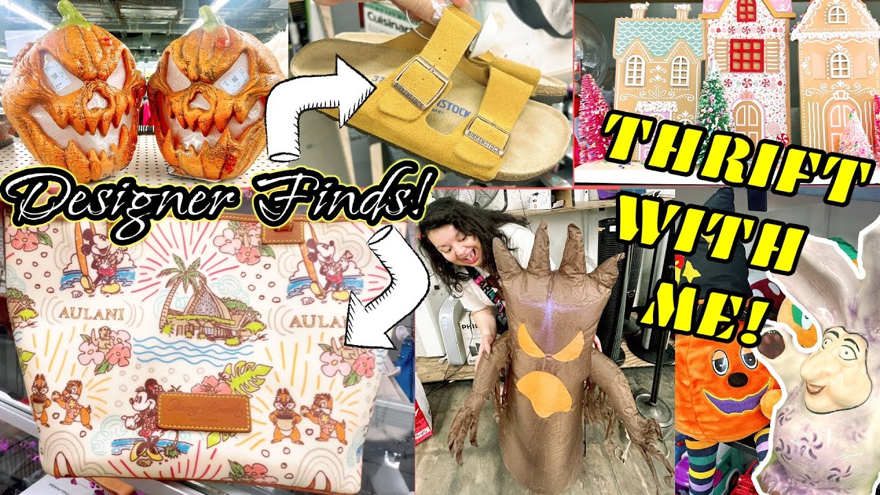 THE THIRFT STORES ARE A GOLDMINE!🤩 DESIGNER FINDS+ LOTS MORE TREASURES! 