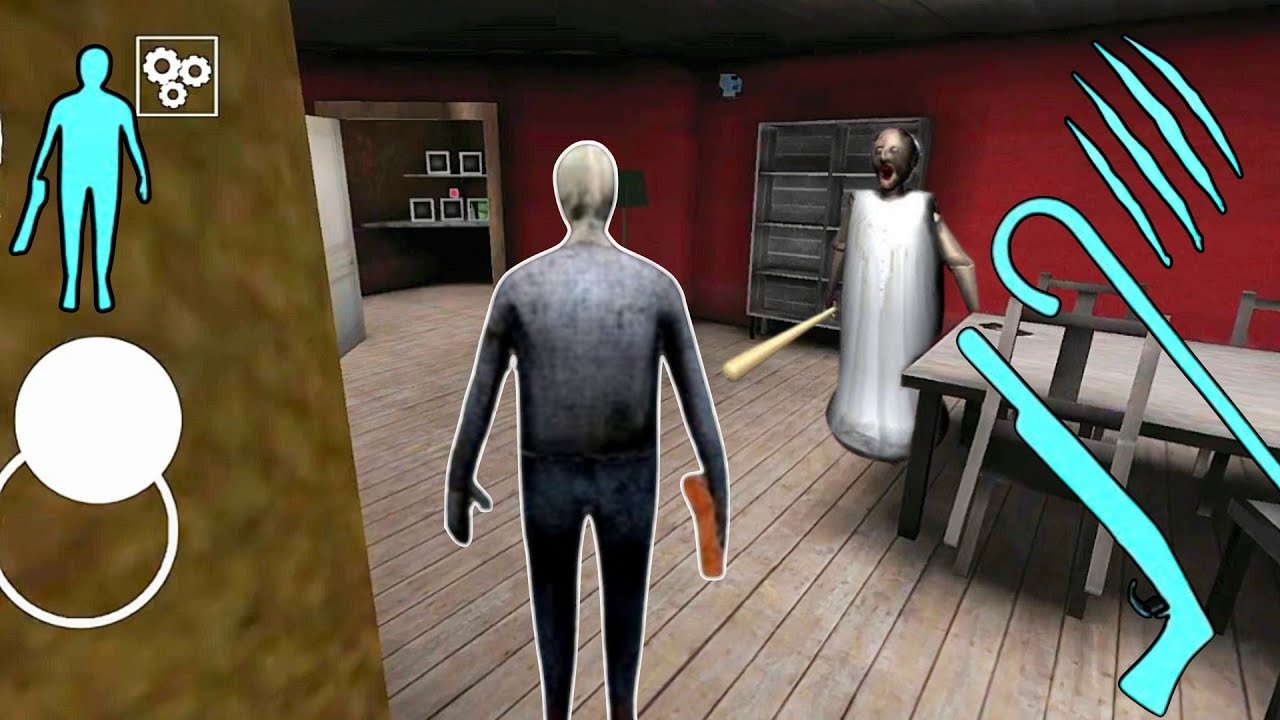 PLAYING AS GRANDPA IN GRANNY CHAPTER 2 || ELECTRIC DOOR ESCAPE || MOD MENU