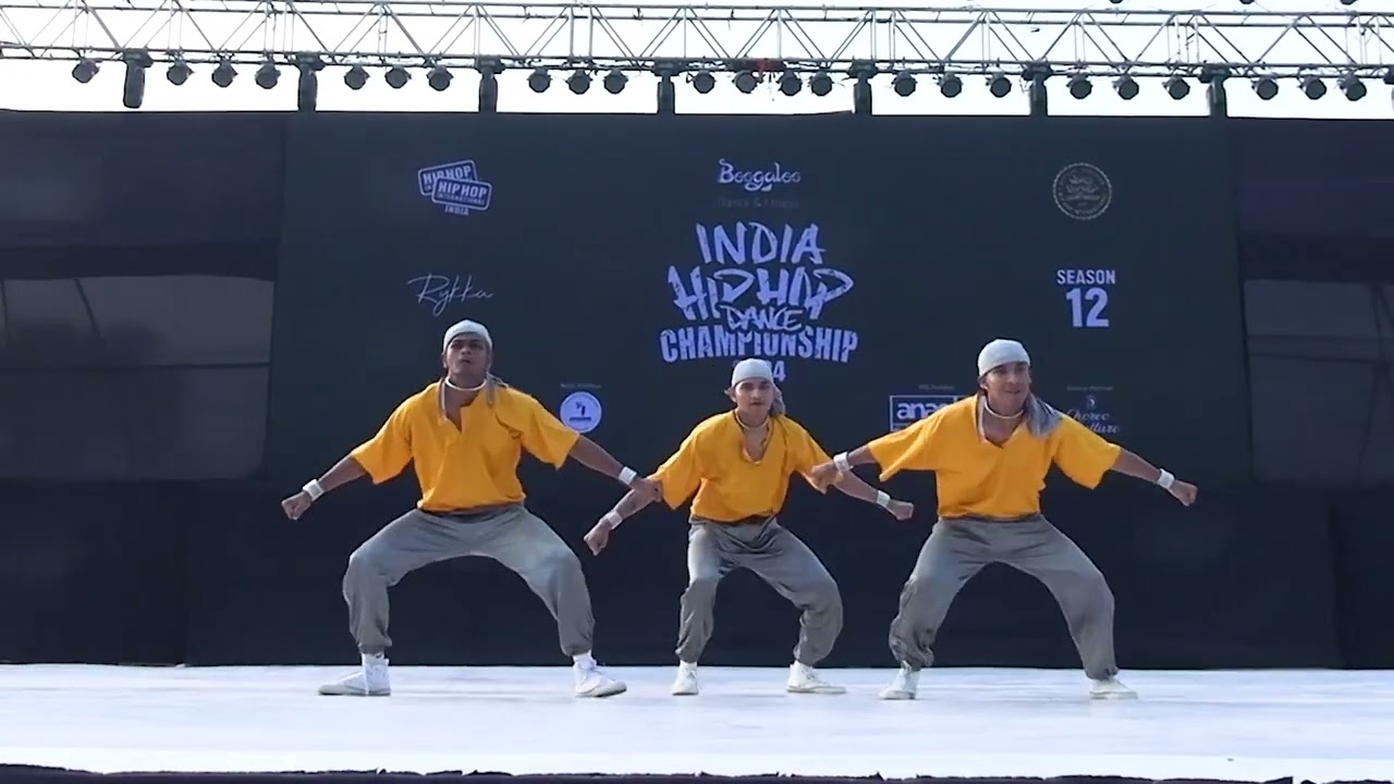 THE YOUNG LORDS (GUJARAT) - MINICREW DIVISION | BRONZE MEDALIST | INDIAN HIP HOP DANCE CHAMPIONSHIP