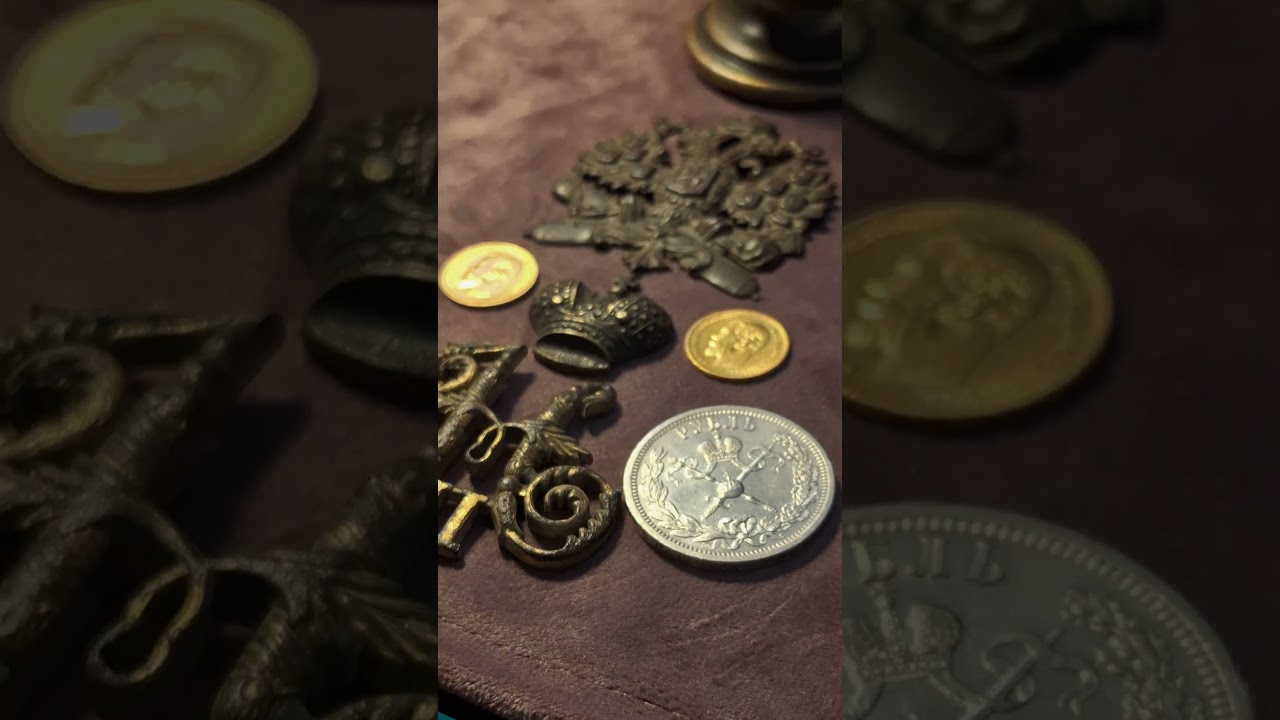 СЕРЕБРЯНЫЙ РУБЛЬ В ЧЕСТЬ КОРОНАЦИИ НИКОЛАЯ-2!!! МОНЕТЫ, СЕРЕБРО, КОП, МЕТАЛЛОИСКАТЕЛЬ, SHORTS.