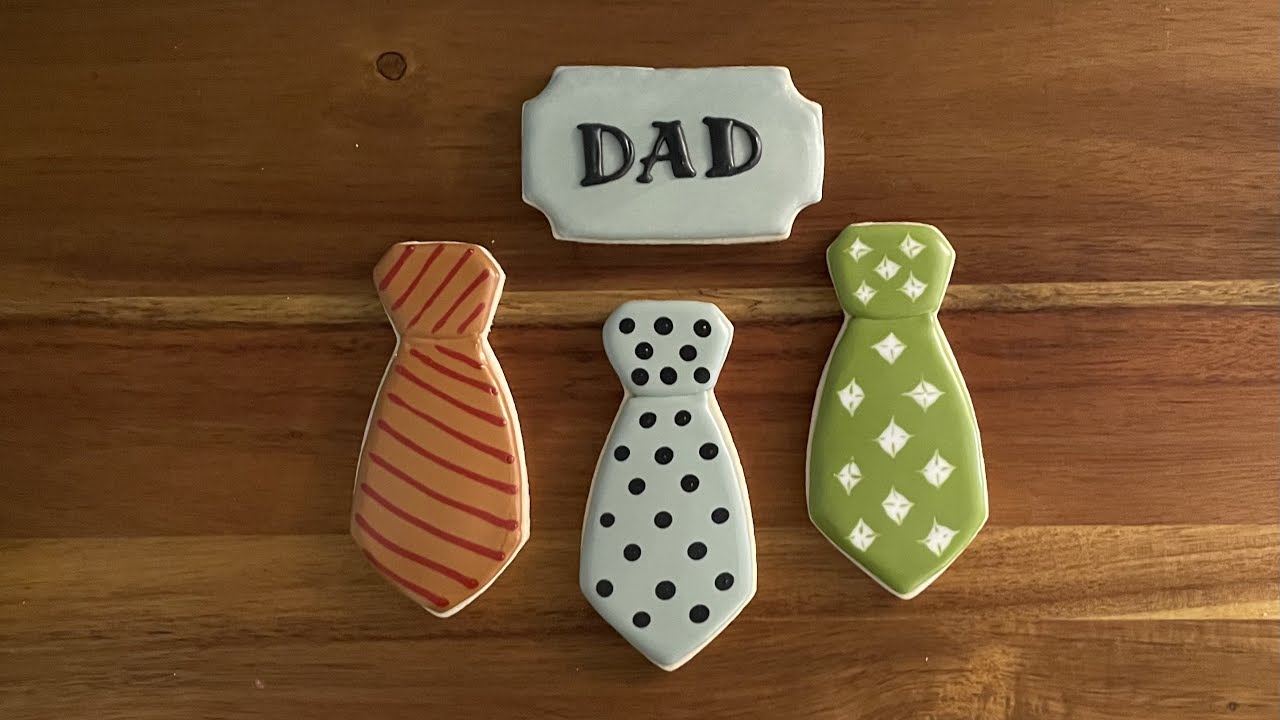 Father’s Day Sugar Cookie Decorating Ideas