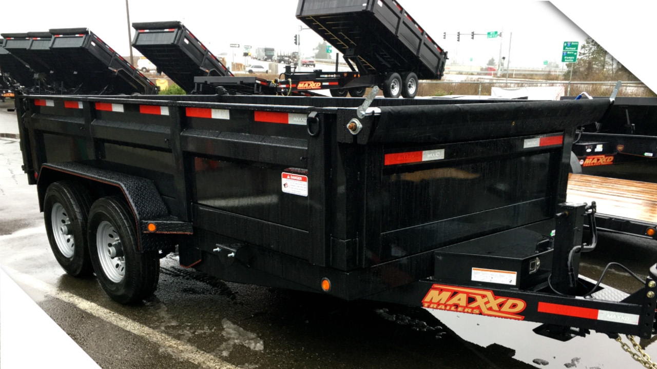 My New Maxey 7x14 Fully Loaded Dump Trailer!
