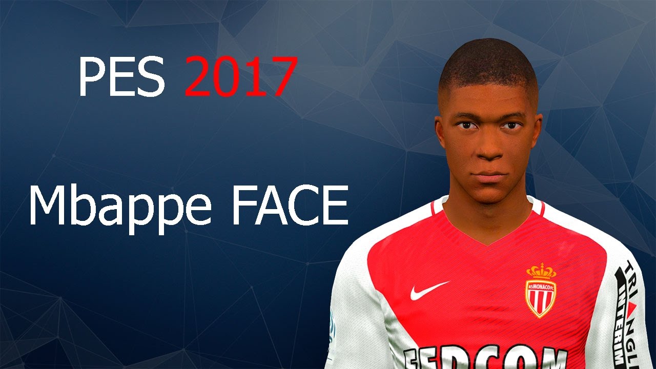 K.Mbappe Lottin - Face on PES 2017 - PC