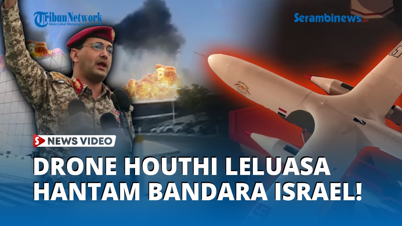 Radar Israel Tidak Bisa Deteksi Drone Mematikan Houthi, 1 Zionis Terluka
