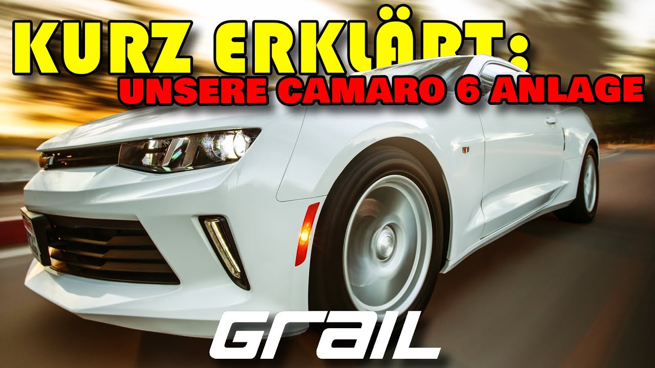 KURZ ERKLÄRT: UNSERE CAMARO 6 ABGASANLAGE | GRAIL EXHAUST