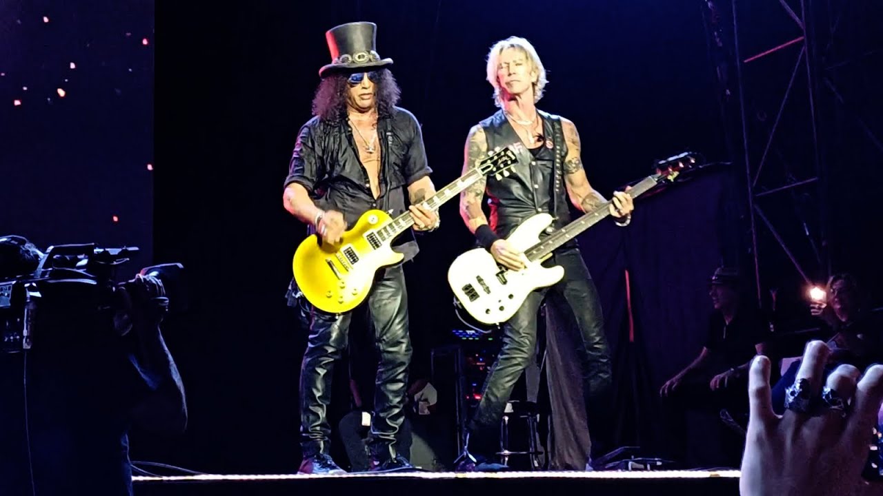 Guns N' Roses in Madrid, 9 June 2023. Live and let die