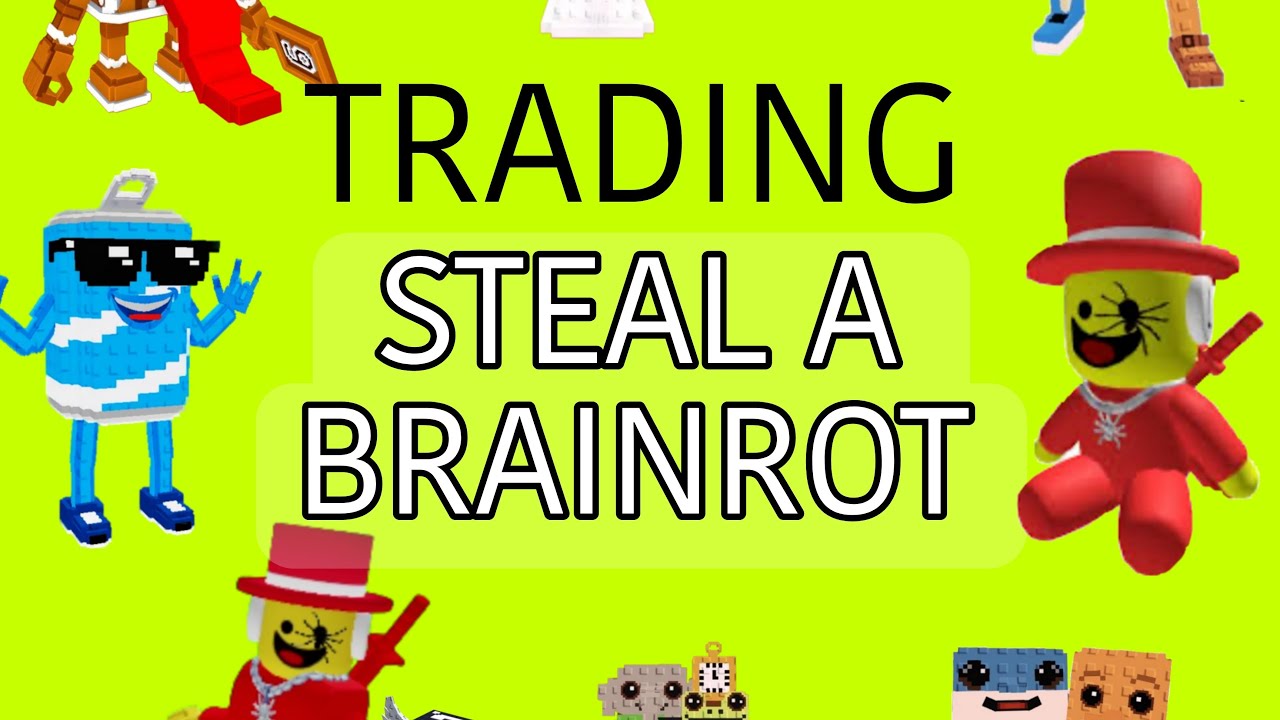 Trading in steal a brainrot looking for good stuff❤️