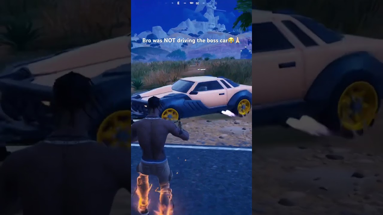 Got the off brand boss car💀Use code:KQDEE in the item shop❤️