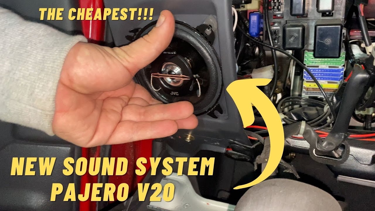 Das Günstigste Soundsystem für dein Auto / Mitsubishi Pajero V20