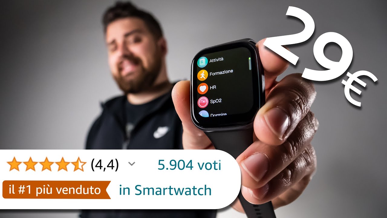 Ho provato lo smartwatch pi&ugrave; VENDUTO di Amazon