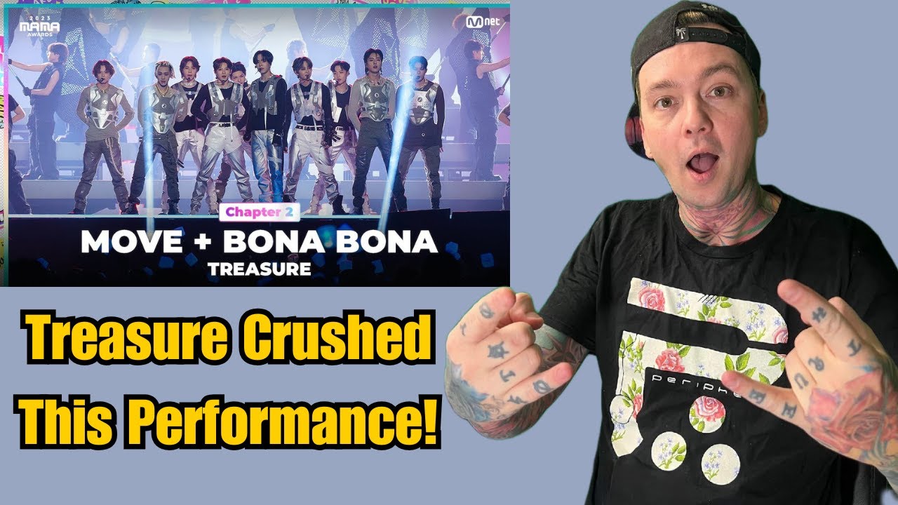 THIS IS FIRE! Treasure - LIVE AT MAMA 2023 ( Reaction ) MOVE (T5) + BONA BONA