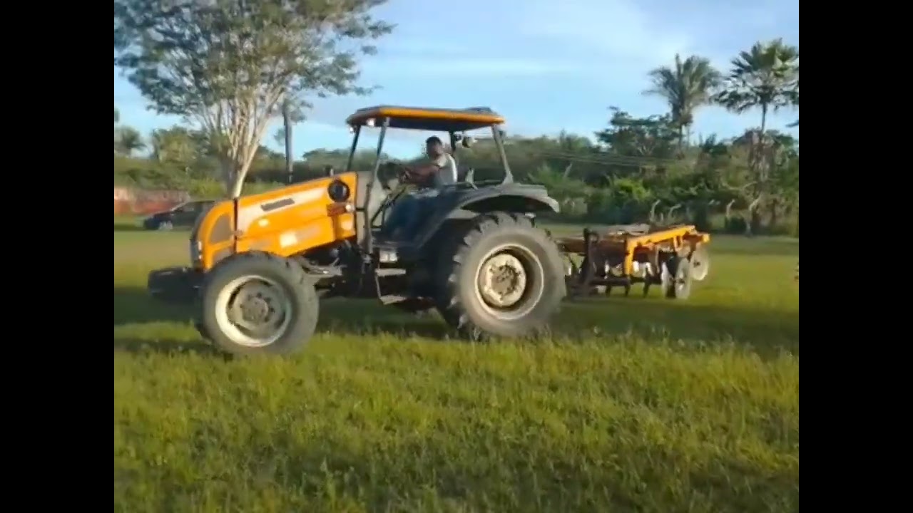 Cuidados e Opera&ccedil;&atilde;o de Trator Agr&iacute;cola de Pneus.