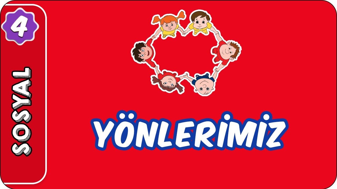 Yönlerimiz | 4. Sınıf Sosyal Bilgiler evokul Kampı