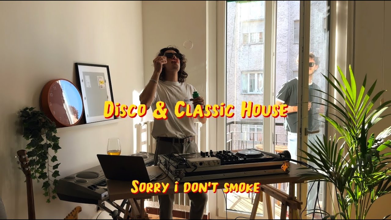 Disco & Classic House DJ Set | Home Session Vol. 01 - Scusate Non Fumo