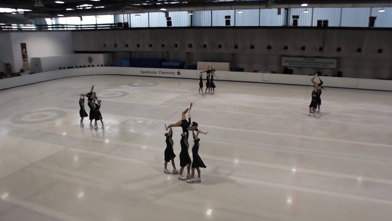 Abschlussfeier 2018 Skating Graces Senioren freestyle