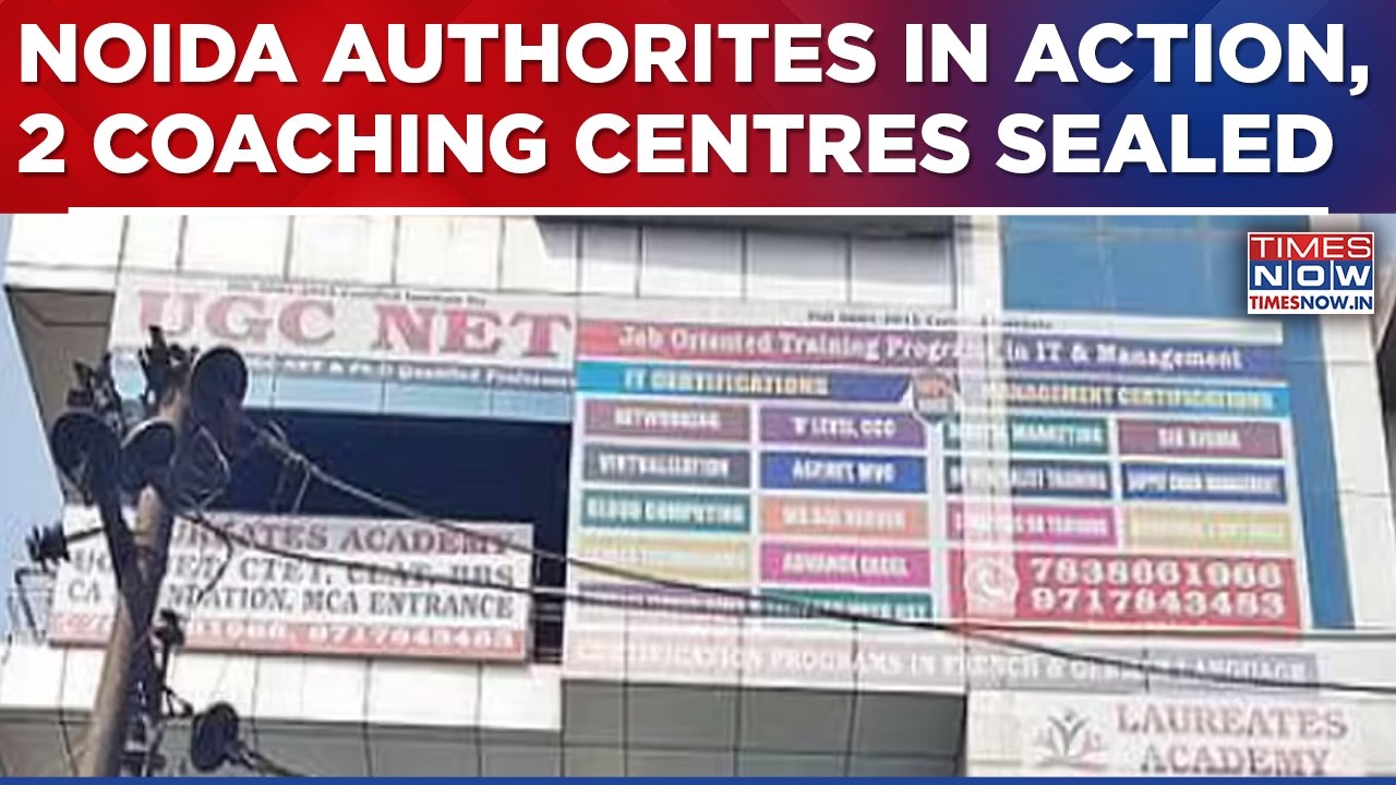 Noida Authorities Take Action After Lucknow Fire, 2 Coaching Centres Sealed In Noida | Breaking News