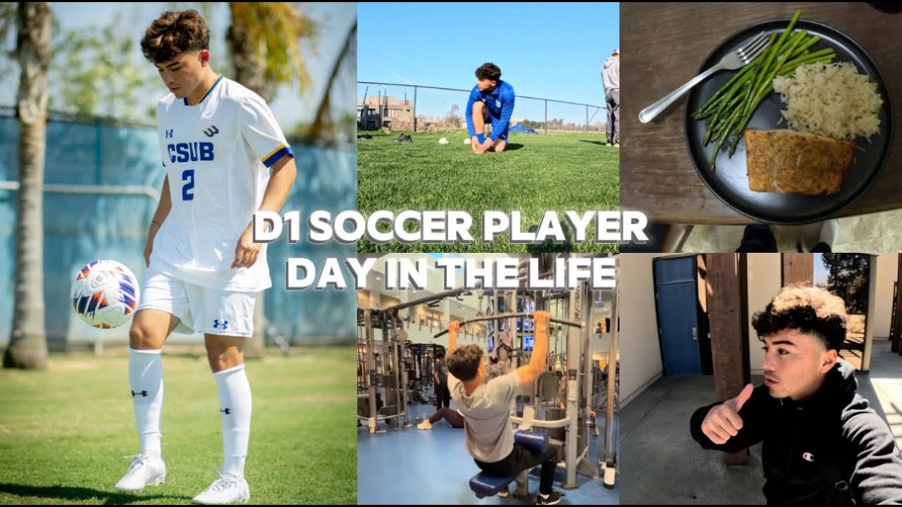 D1 Soccer Player at CSUB Day In The Life