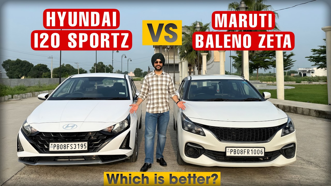 Baleno zeta vs i20 Sportz | Which Car is Better? Honest Review