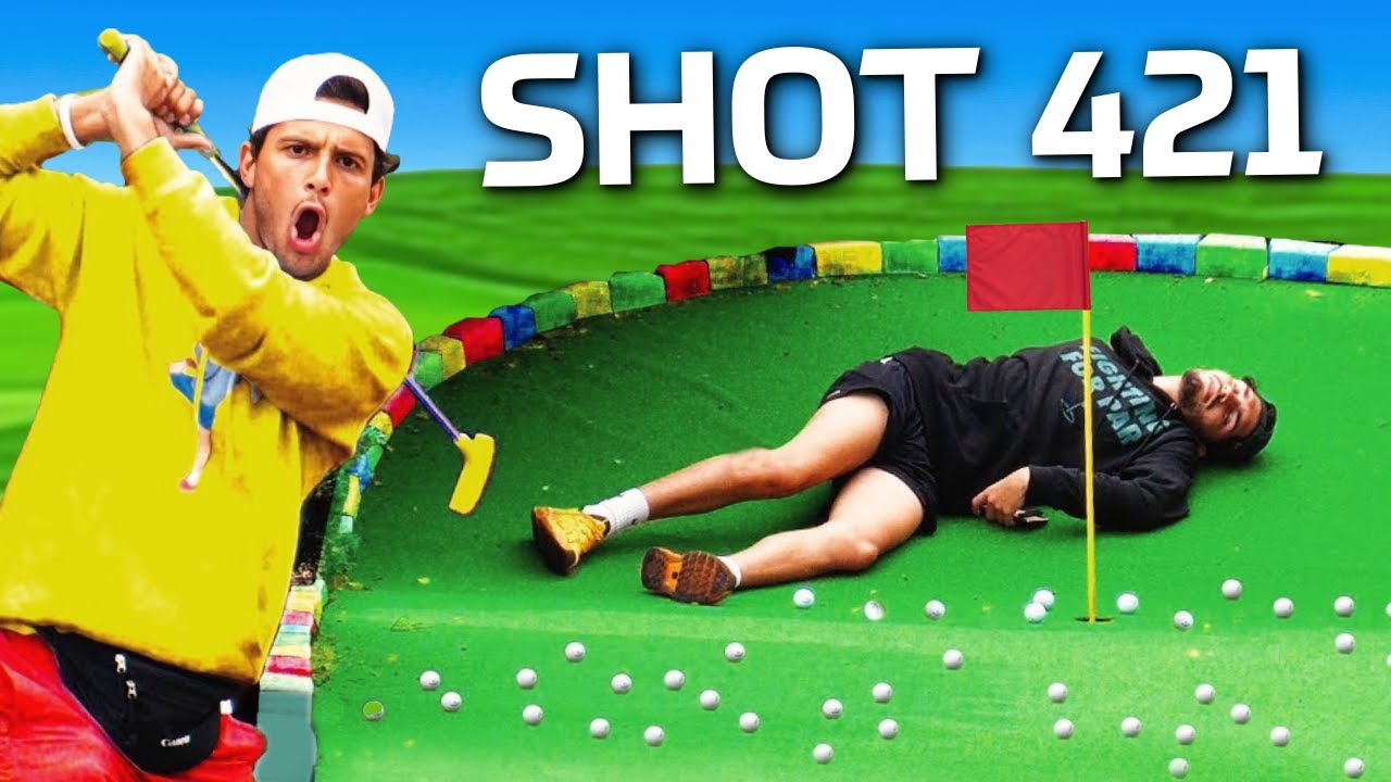 We Can't leave until we Hole in One every Hole