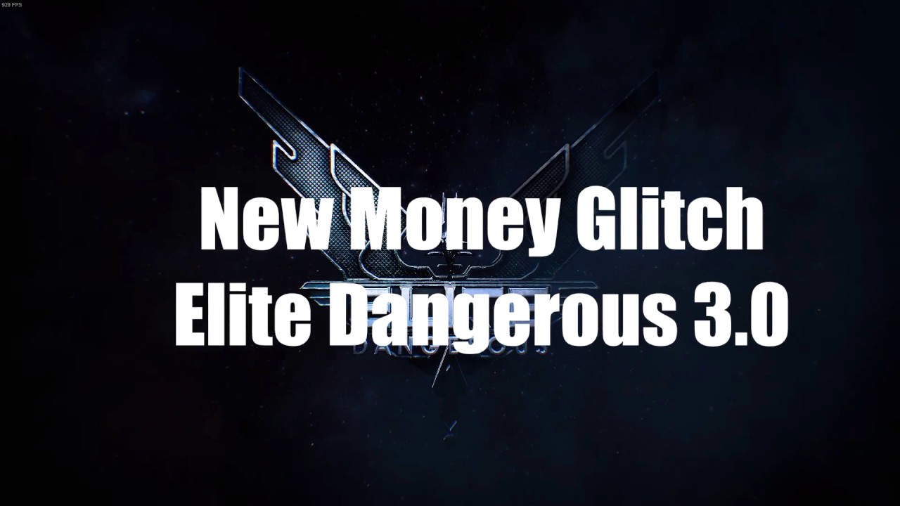 NEW MONEY GLITCH ELITE DANGEROUS 3.0 (NOT PATCHED) !!!!!