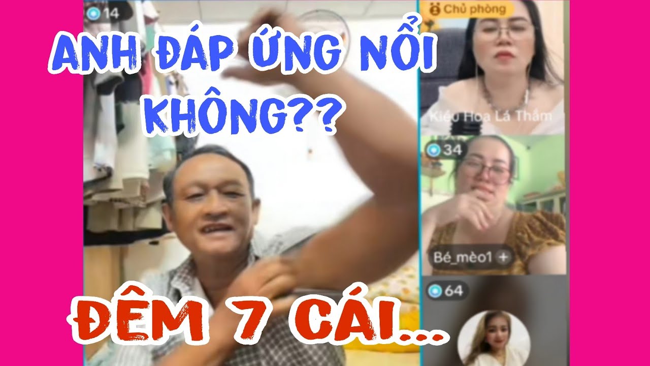 Kiều Hoa Lá Thắm ghép đôi. Chị gái Đồng Tháp S Lý mạnh đêm 7 Cái Anh Đáp Ứng Em nổi không? 
