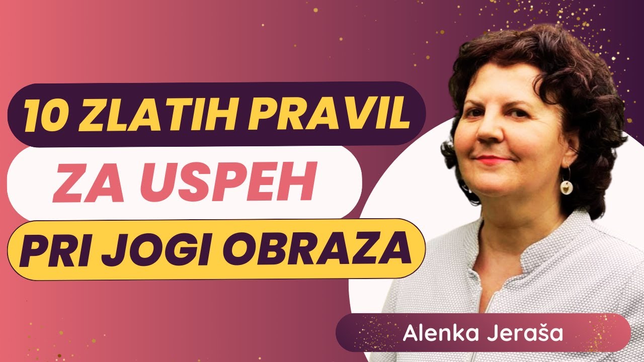 10 zlatih pravil za tao jogo obraza - Alenka Jeraša [Summit za Tao jogo obraza 2024]