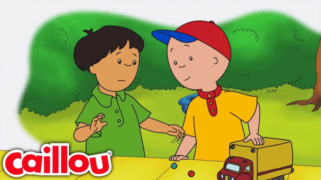 Hora de compartilhar | Caillou Português - WildBrain | Desenhos para crianças